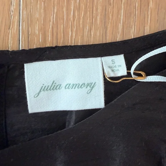 Julia Amory Ava Top, Noir, size small - Picture 3 of 7